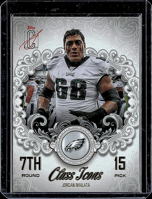 2025 Topps Signature Class #CI-14 Jordan Mailata Class Icons