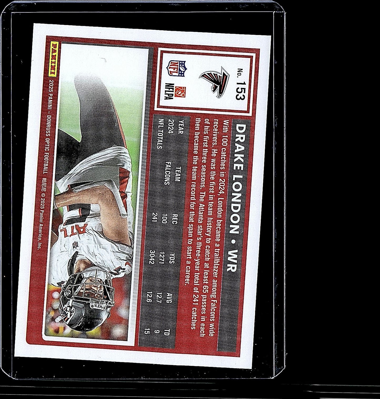 2025 Donruss Optic #153 Drake London