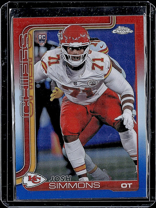 2025 Topps Chrome #304 Josh Simmons Refractor