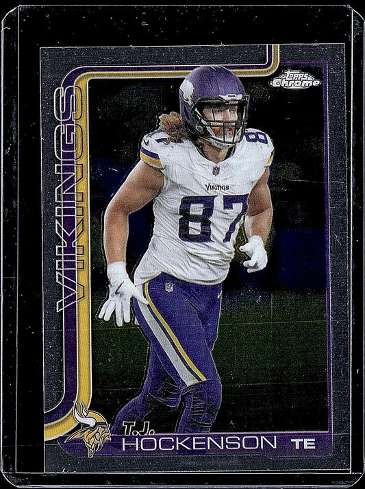 2025 Topps Chrome #200 T.J. Hockenson
