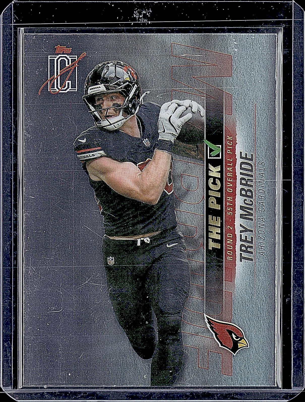 2025 Topps Signature Class #TP-1 Trey McBride The Pick