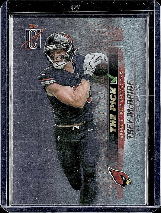 2025 Topps Signature Class #TP-1 Trey McBride The Pick