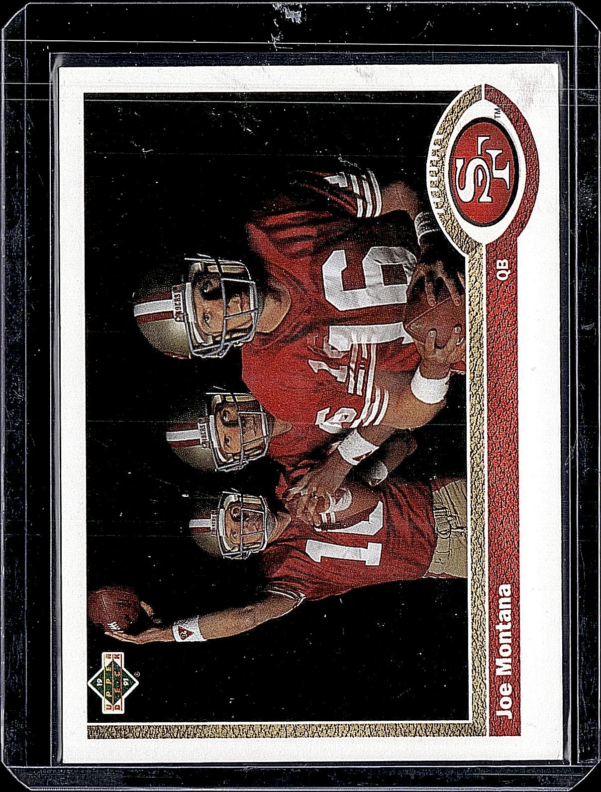 1991 Upper Deck #54c Joe Montana