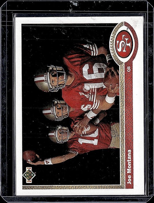 1991 Upper Deck #54c Joe Montana
