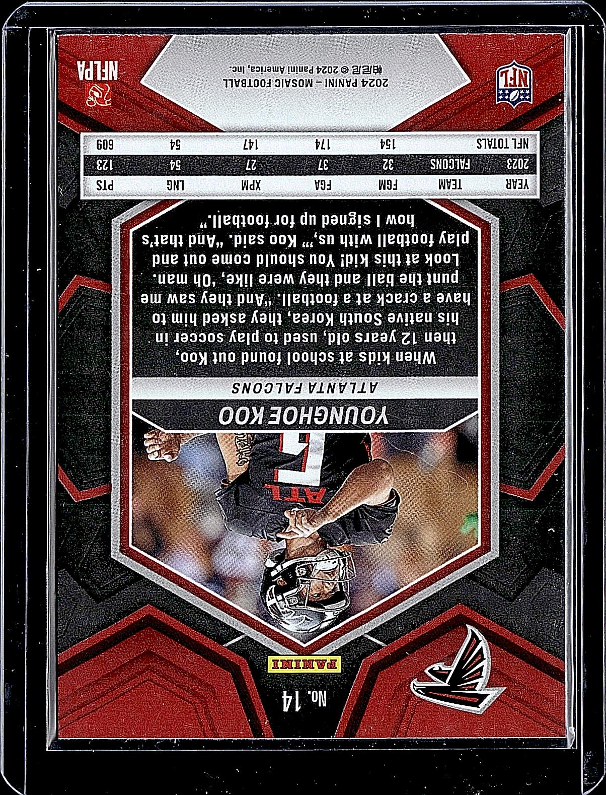 2024 Panini Mosaic #14 Younghoe Koo