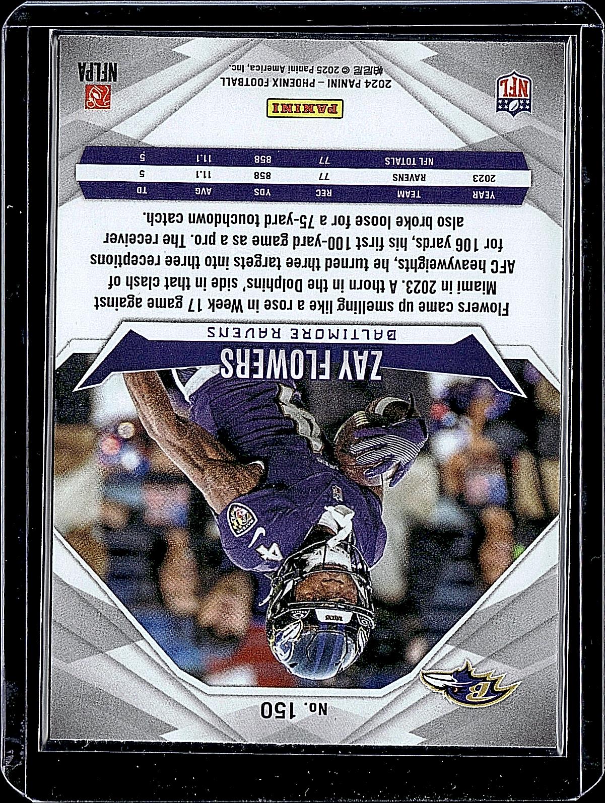 2024 Panini Phoenix #150 Zay Flowers