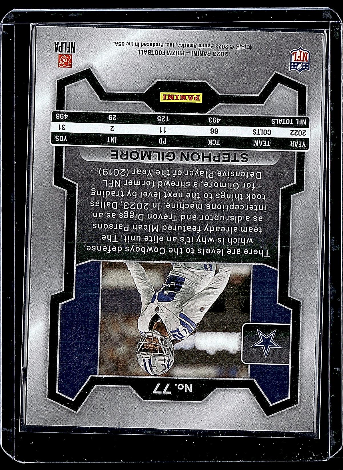 2023 Panini Prizm #77 Stephon Gilmore