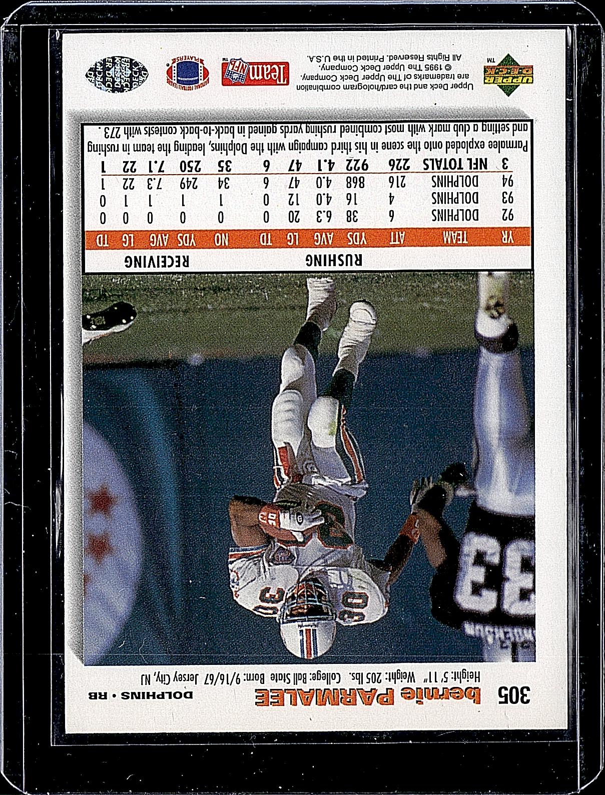 1995 Collector's Choice #305 Bernie Parmalee