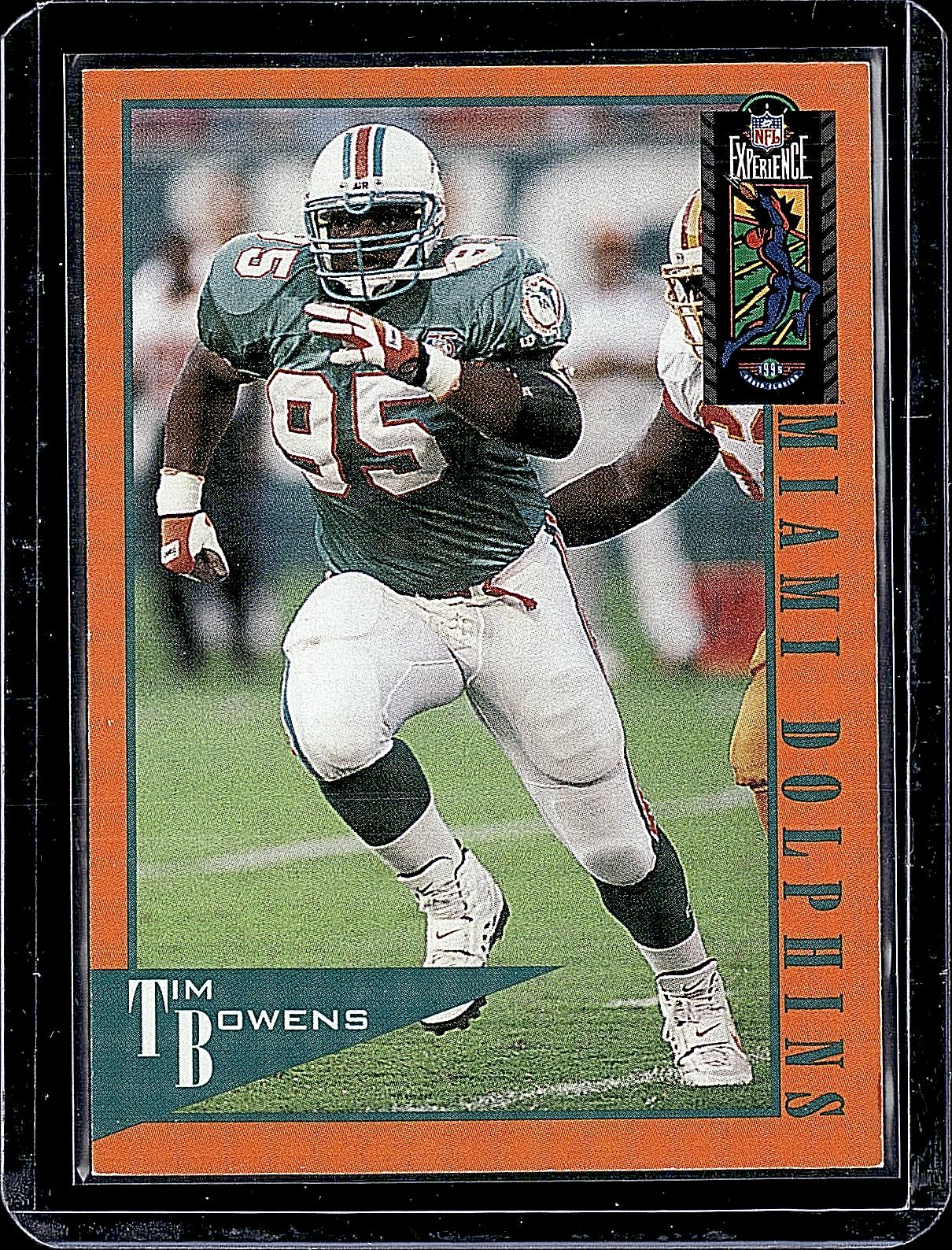 1995 Classic NFL Experience #56 Tim Bowens Gold