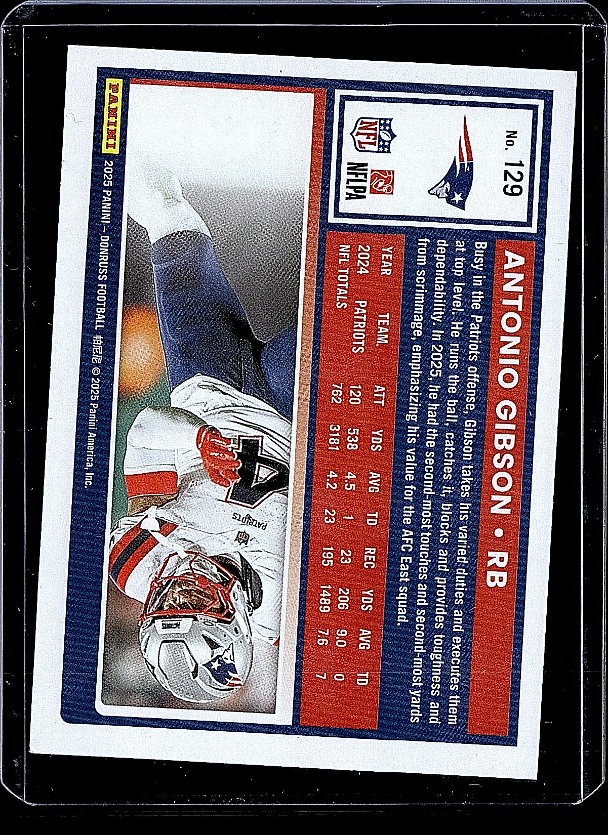 2025 Donruss #129 Antonio Gibson