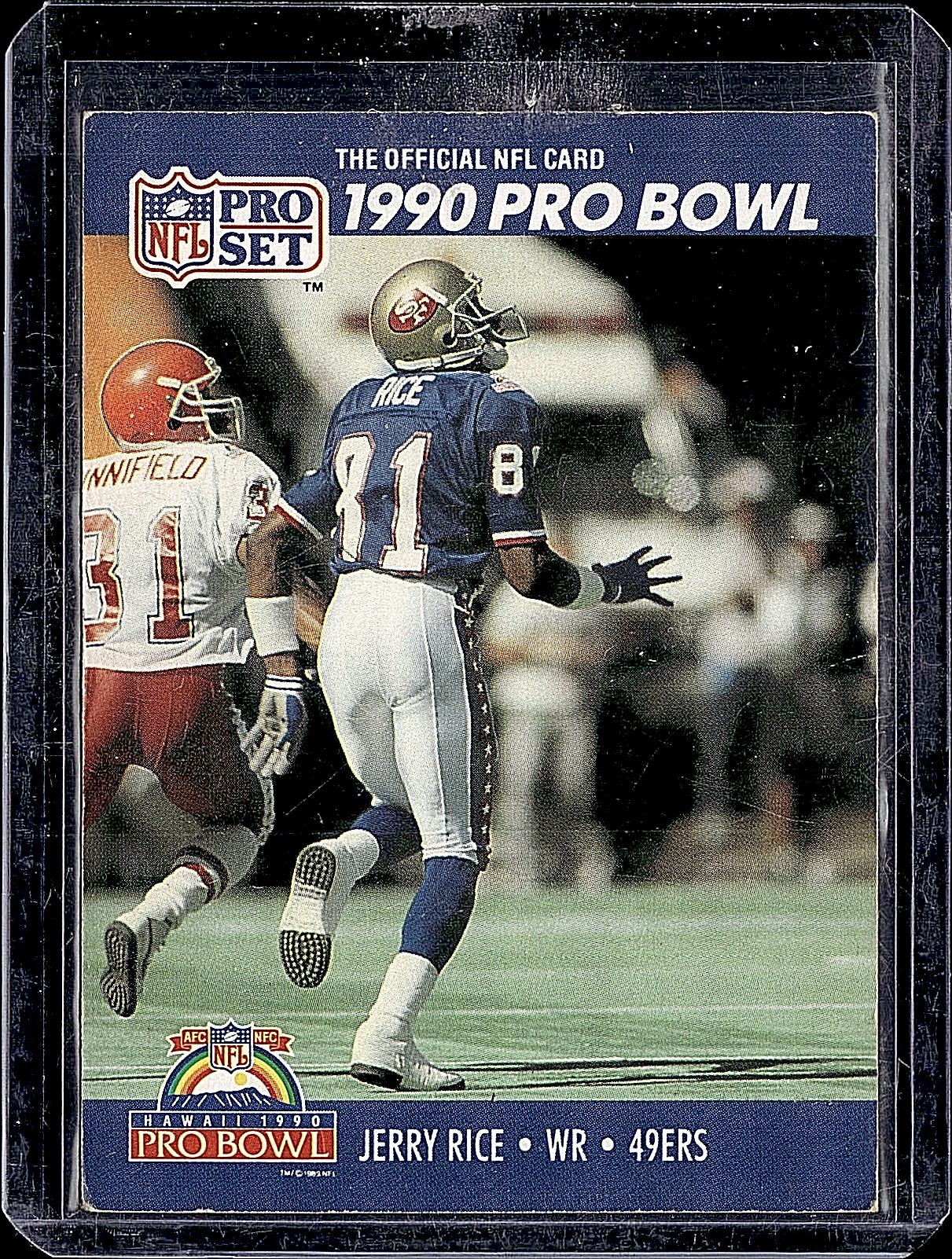 1990 Pro Set #411 Jerry Rice