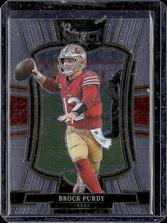 2025 Panini Select #117 Brock Purdy