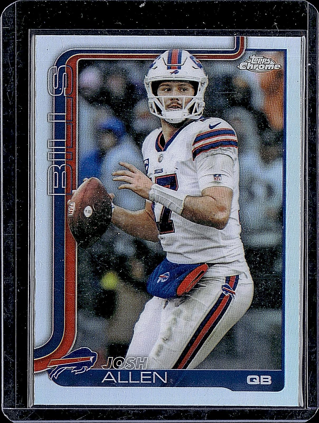 2025 Topps Chrome #34 Josh Allen Refractor
