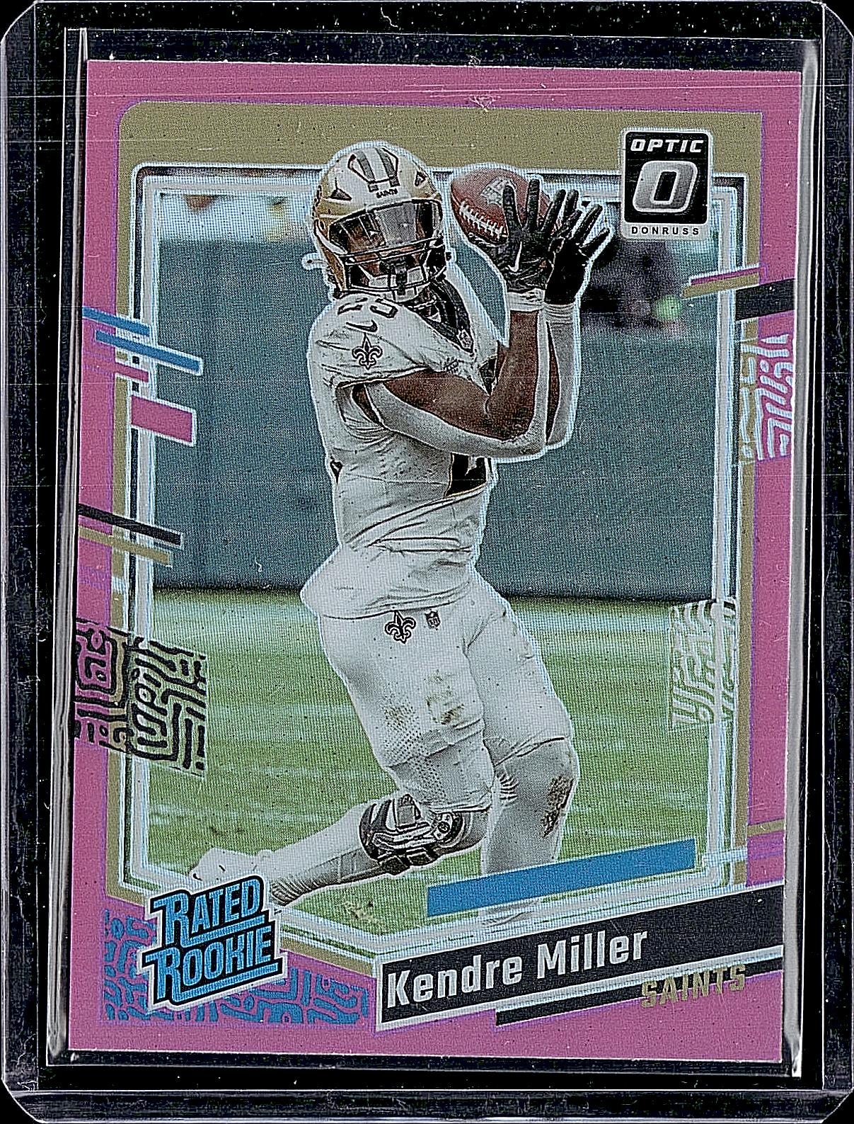 2023 Donruss Optic #284 Kendre Miller Pink