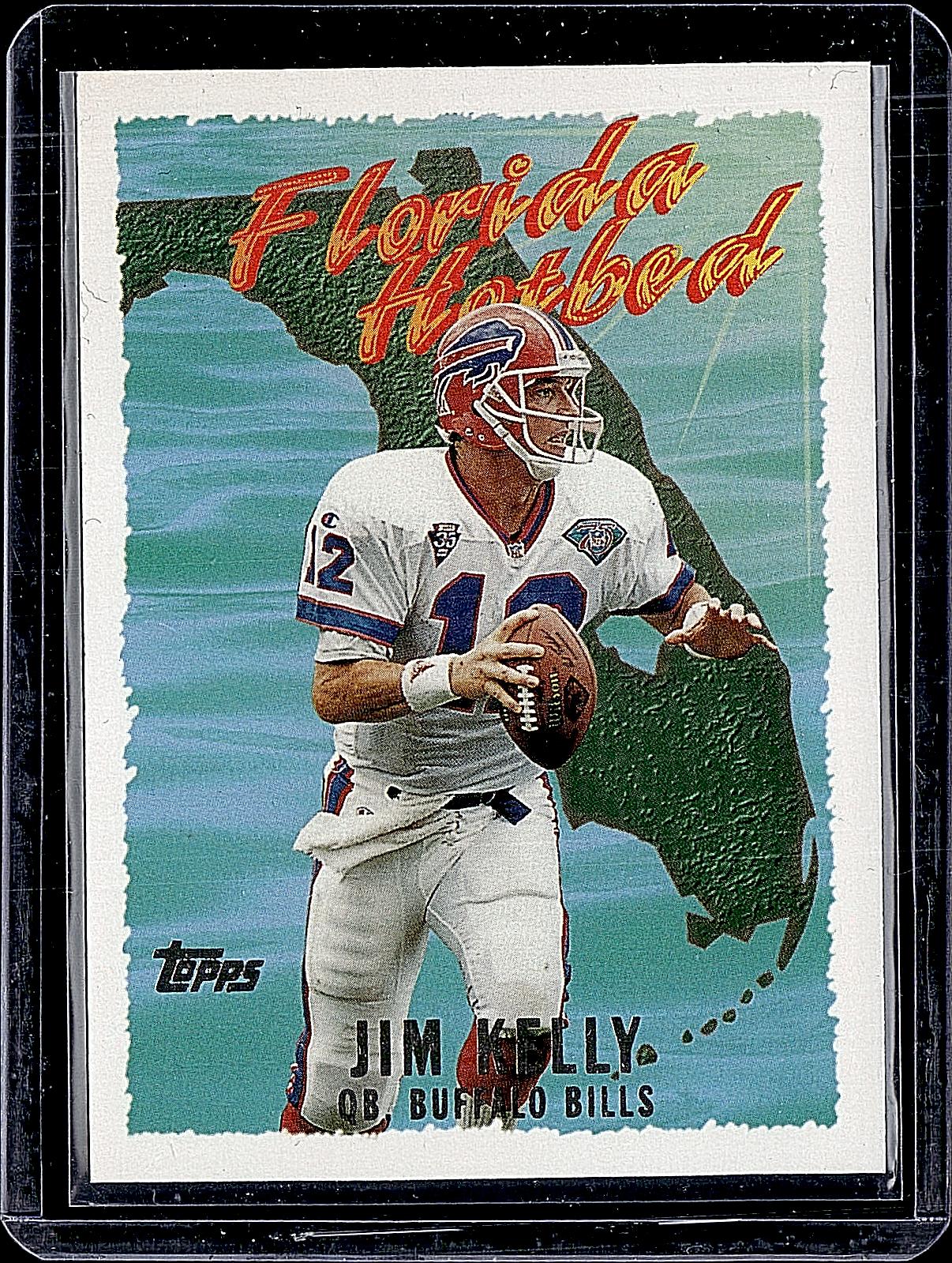 1995 Topps #FH13 Jim Kelly Florida Hotbed