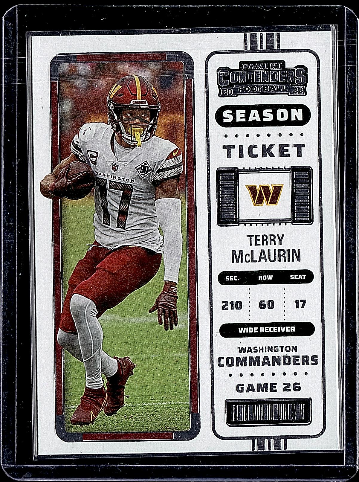2022 Panini Contenders #99 Terry McLaurin