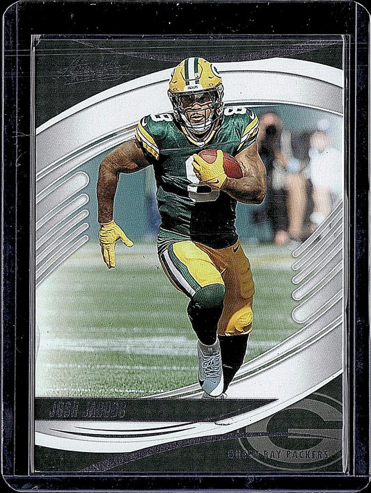 2025 Panini Absolute #39 Josh Jacobs Yellow