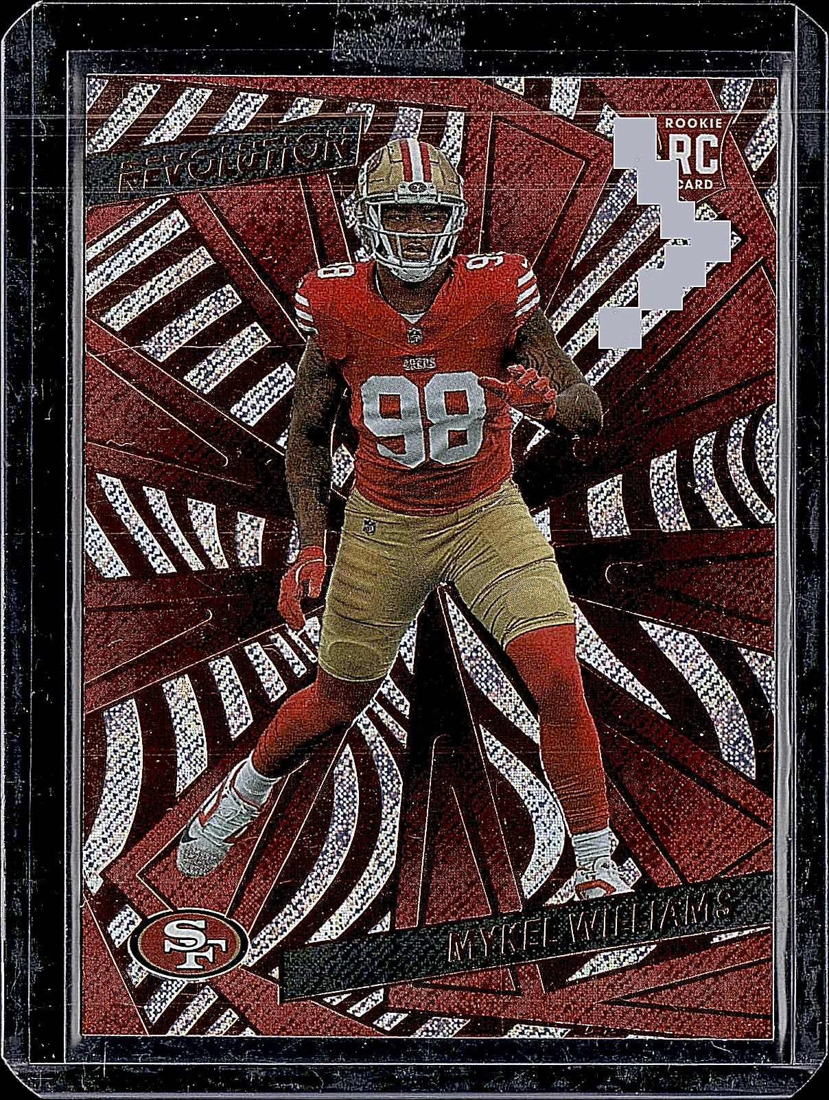 2025 Panini Revolution #231 Mykel Williams Red Storm