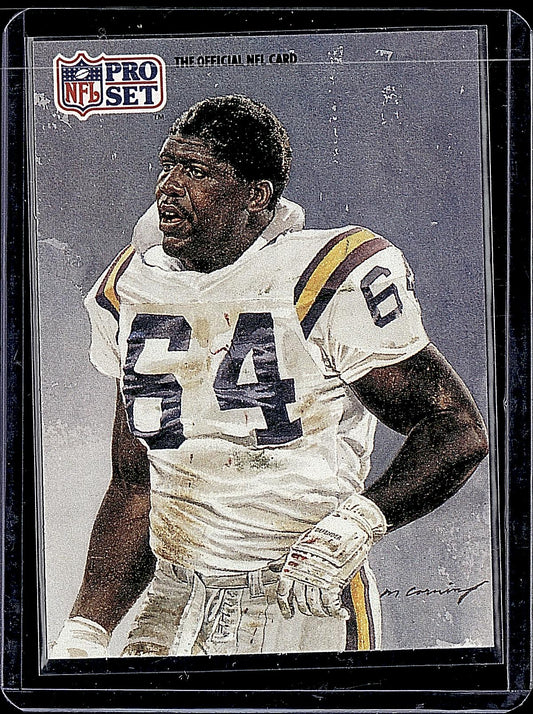 1991 Pro Set #383 Randall McDaniel