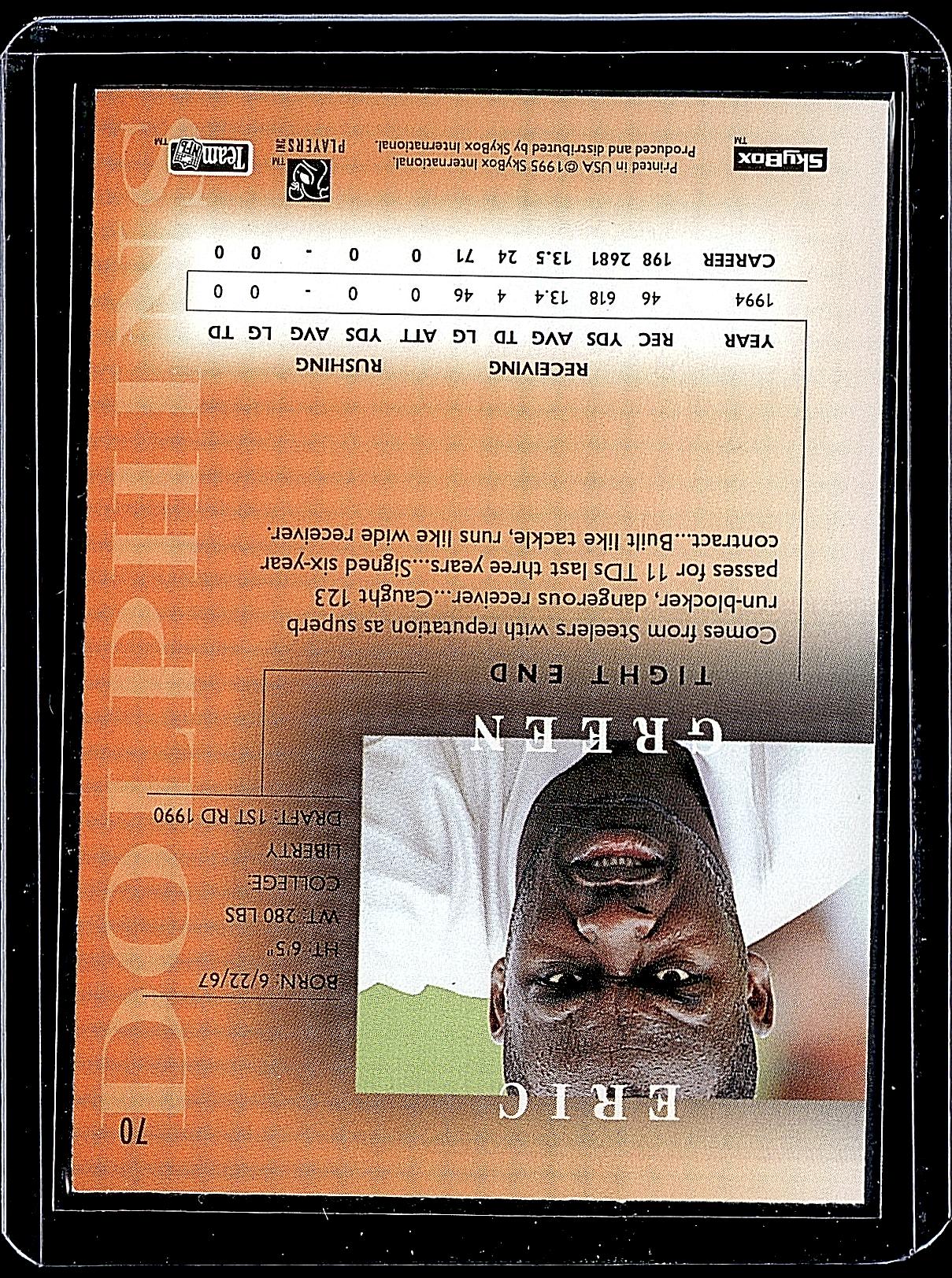 1995 SkyBox Premium #70 Eric Green