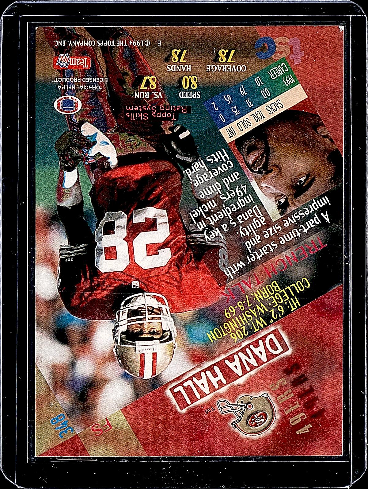 1994 Stadium Club #348 Dana Hall