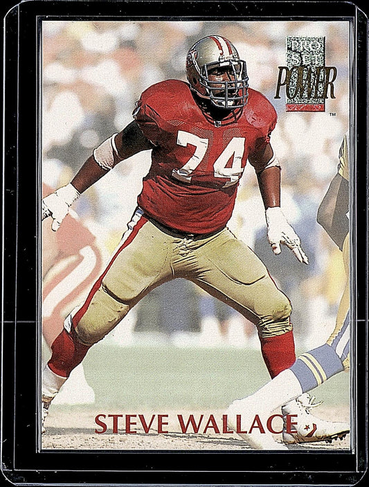 1992 Pro Set Power #174 Steve Wallace