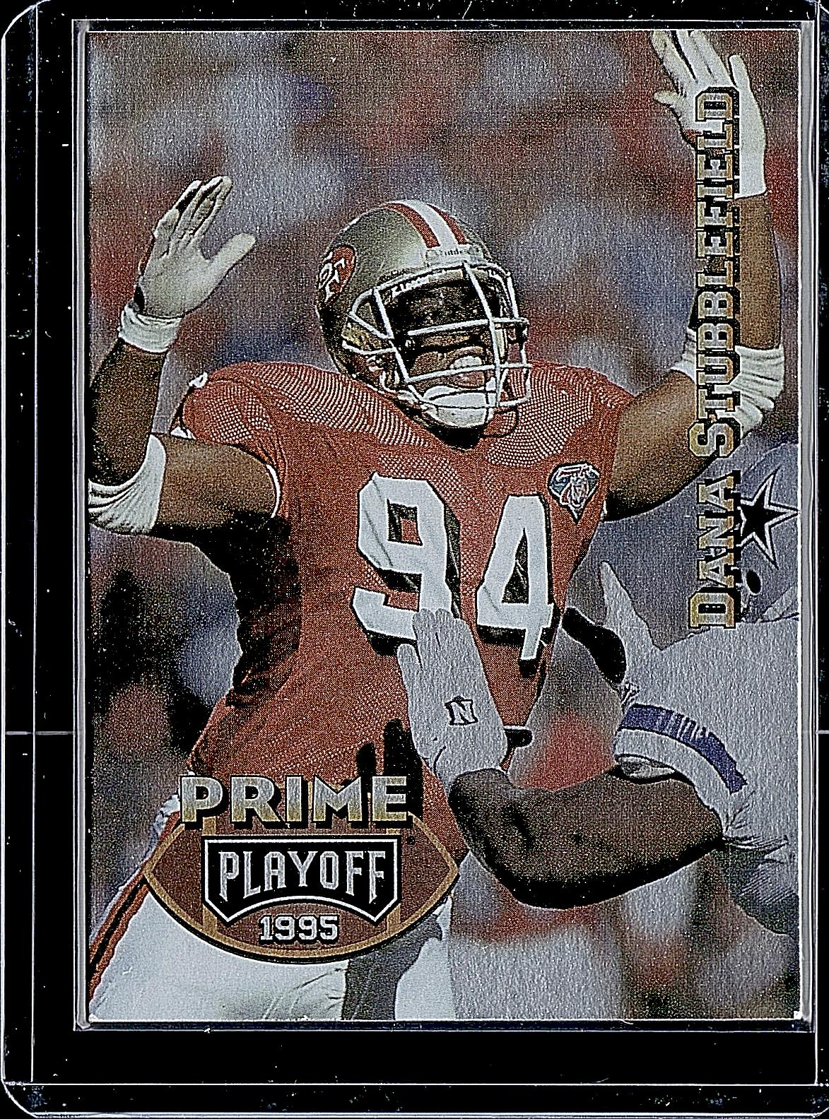 1995 Playoff Prime #82 Dana Stubblefield