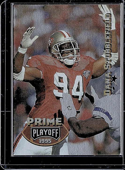 1995 Playoff Prime #82 Dana Stubblefield