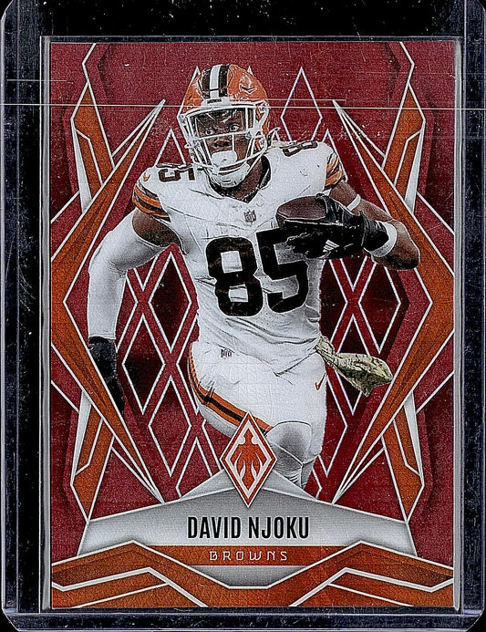 2025 Panini Phoenix #110 David Njoku