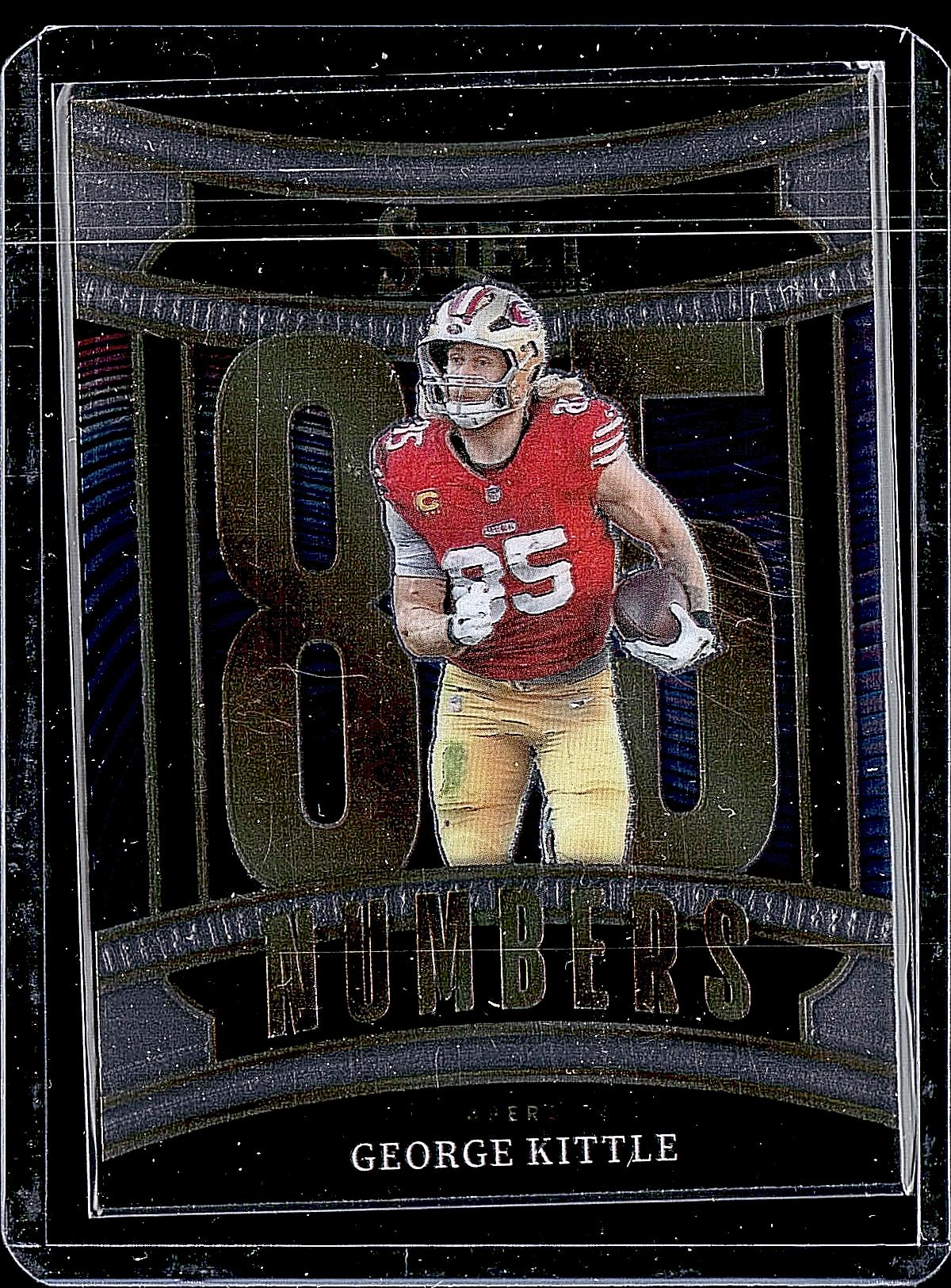 2025 Panini Select #19 George Kittle Select Numbers