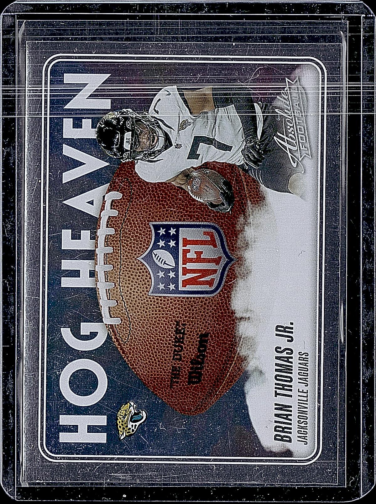 2025 Panini Absolute #HH-BTJ Brian Thomas Jr. Hog Heaven