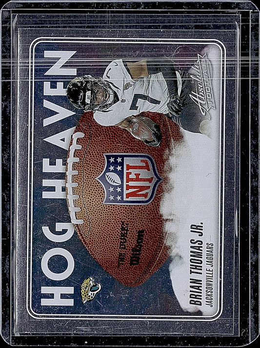 2025 Panini Absolute #HH-BTJ Brian Thomas Jr. Hog Heaven