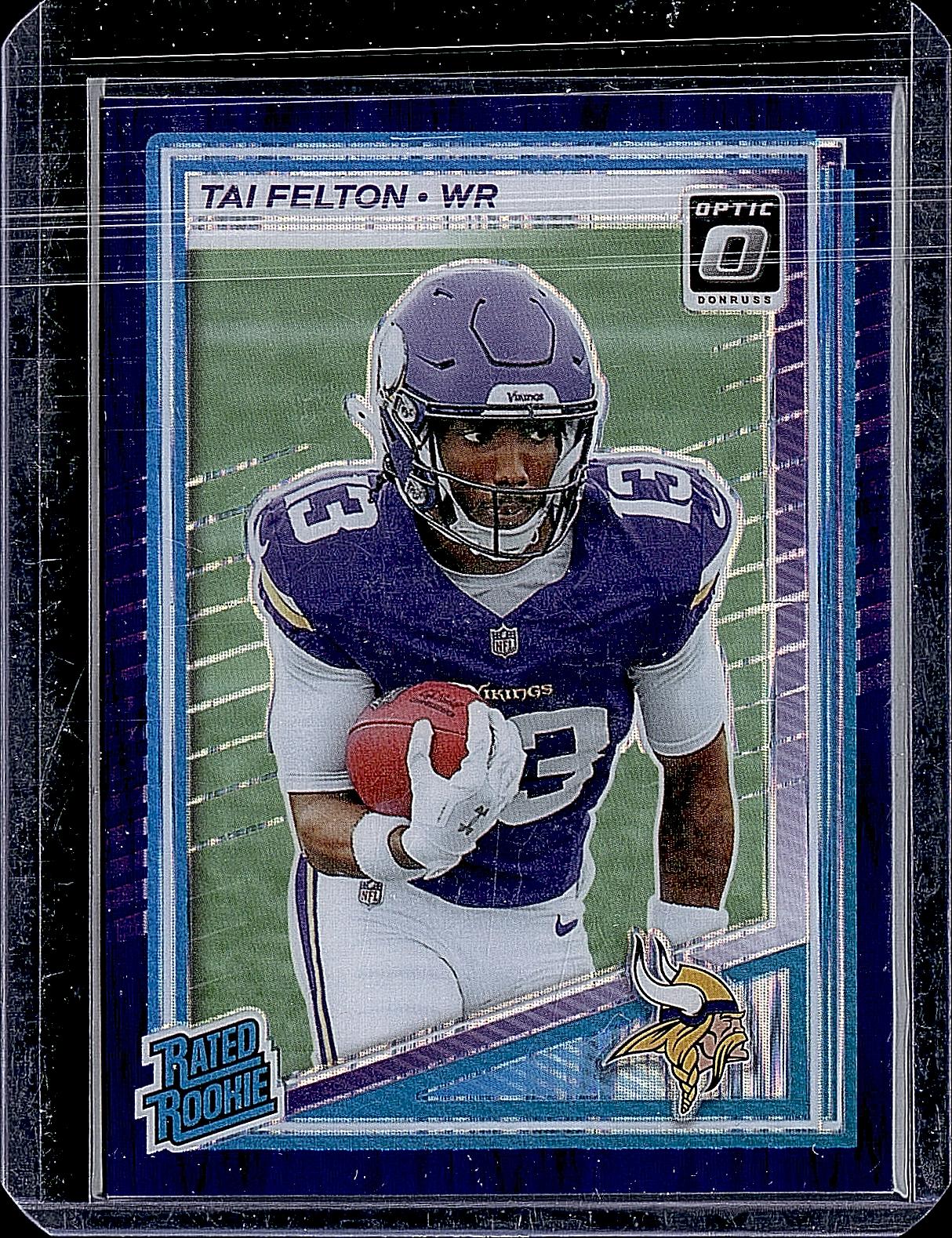 2025 Donruss Optic #239 Tai Felton Holo