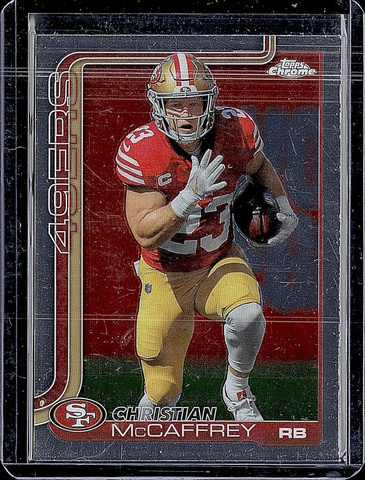 2025 Topps Chrome #263 Christian McCaffrey