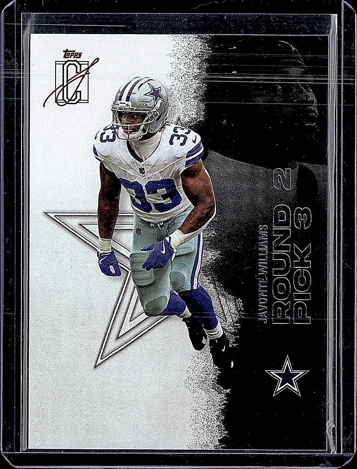 2025 Topps Signature Class #60 Javonte Williams