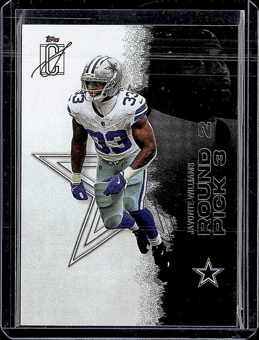 2025 Topps Signature Class #60 Javonte Williams