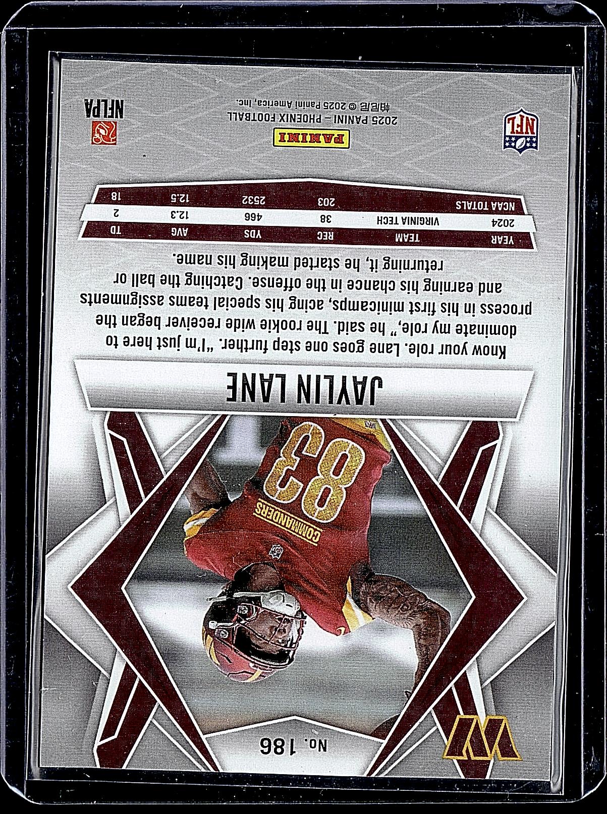 2025 Panini Phoenix #186 Jaylin Lane