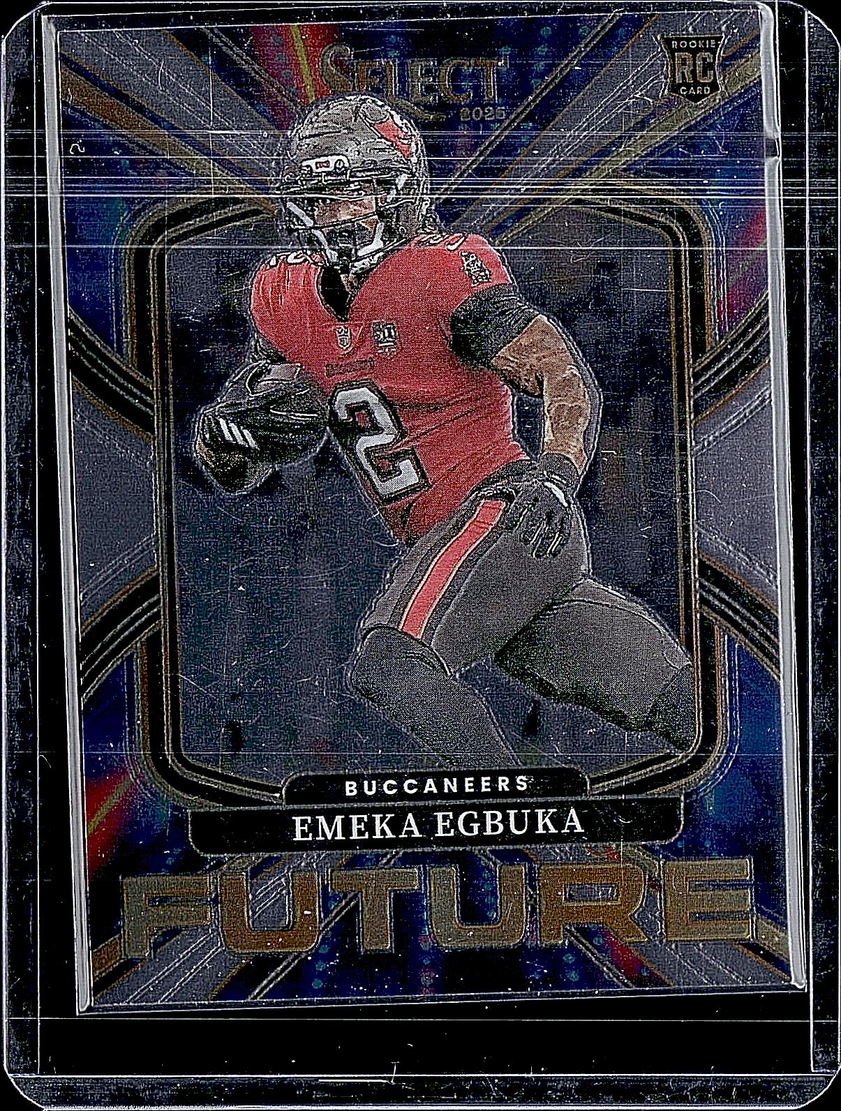 2025 Panini Select #24 Emeka Egbuka Select Future
