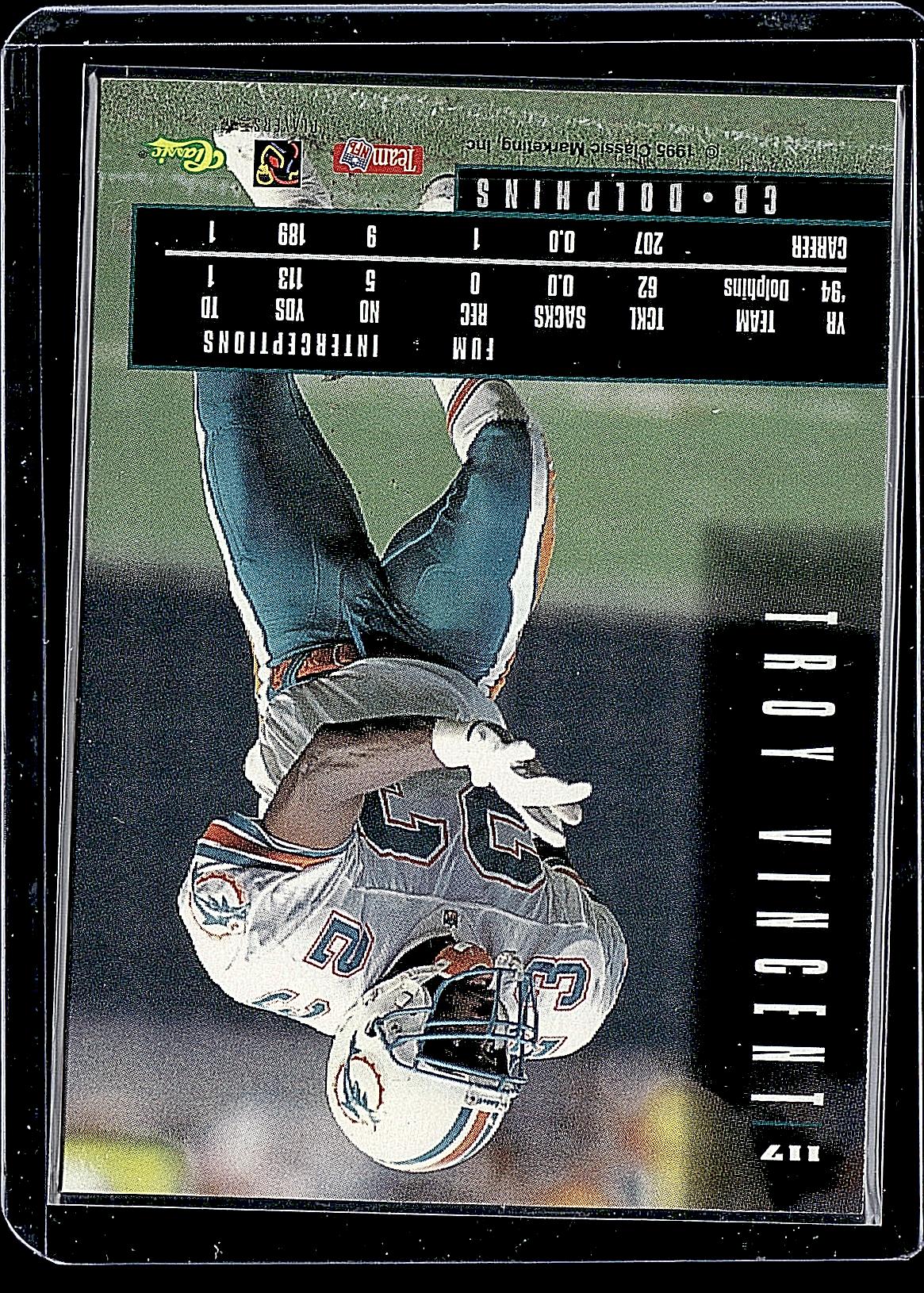 1995 Classic Images Limited #117 Troy Vincent