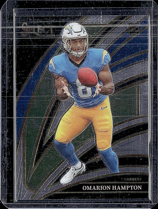 2025 Panini Select #202 Omarion Hampton