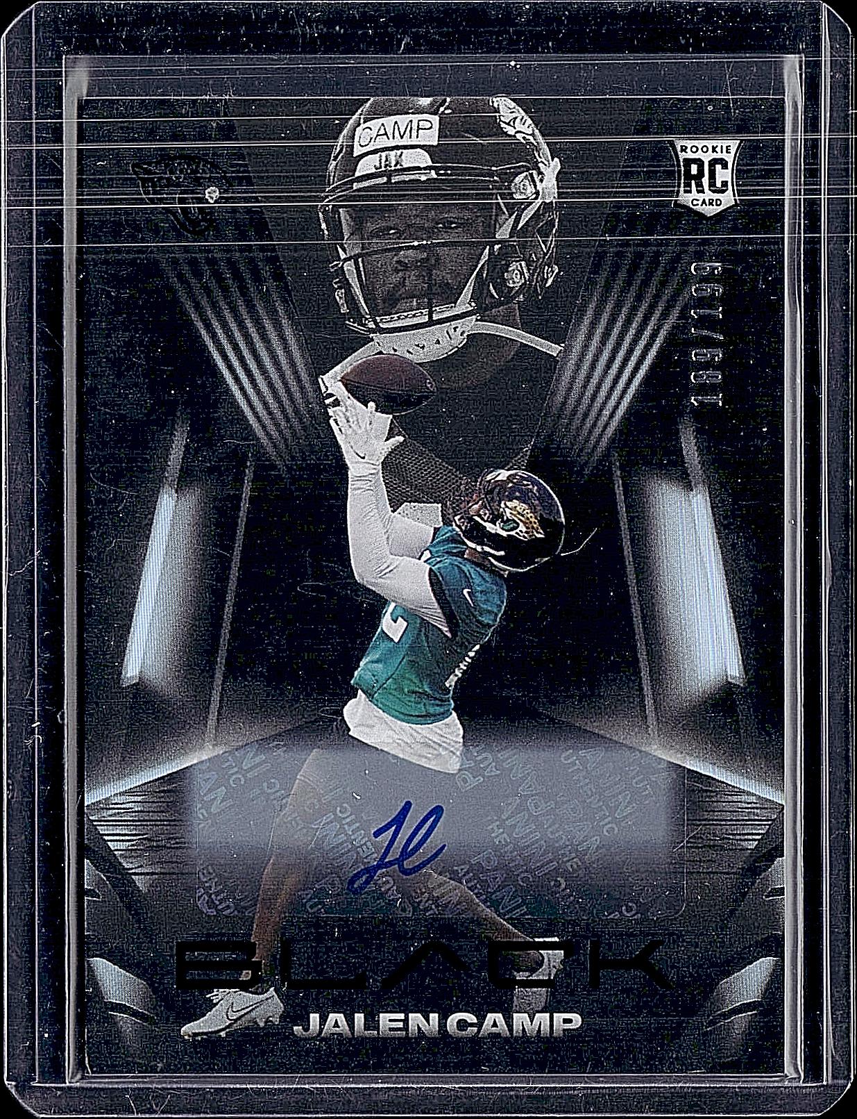 2021 Panini Black #189 Jalen Camp Rookies Autographs #/199