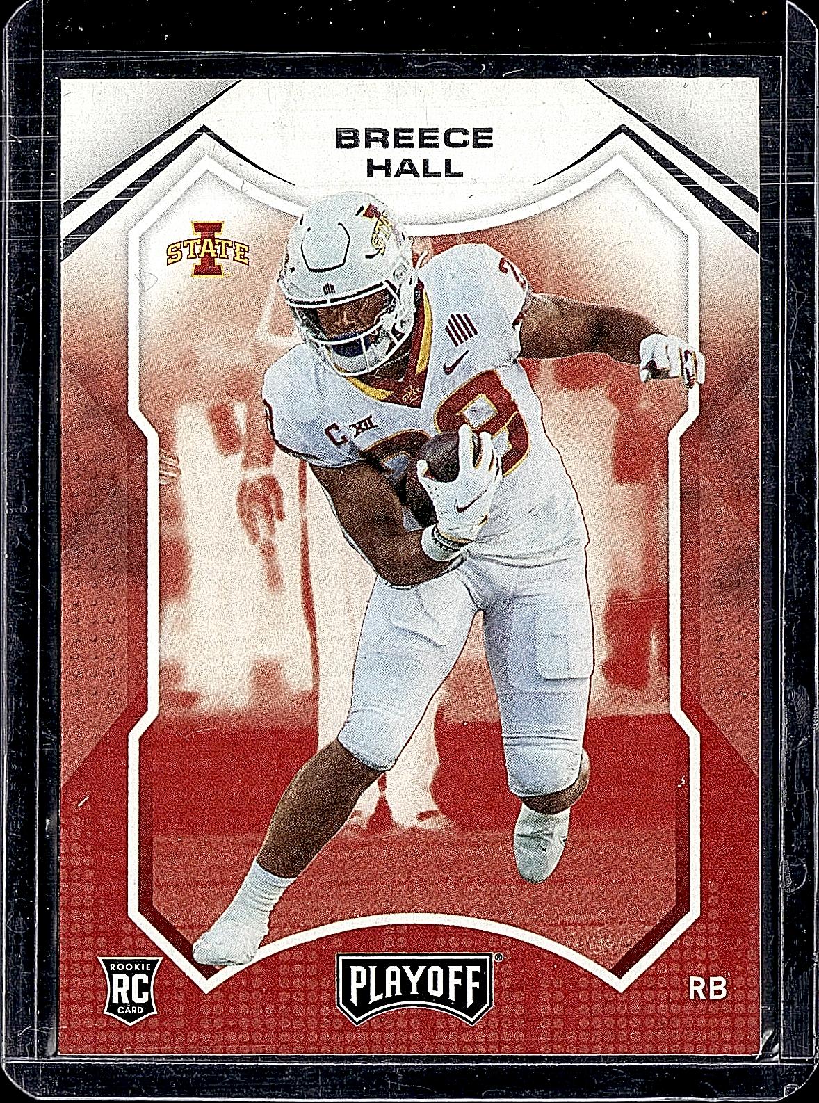 2022 Panini Chronicles Draft Picks #6 Breece Hall Playoff