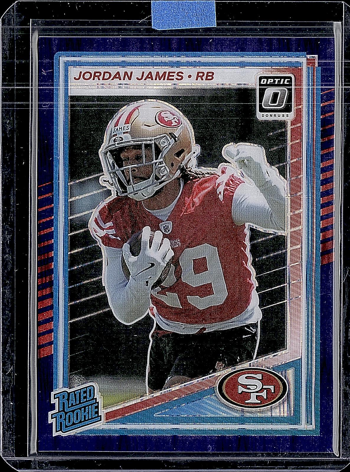 2025 Donruss Optic #278 Jordan James Holo