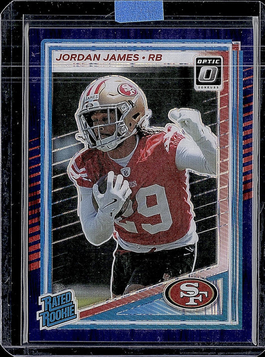 2025 Donruss Optic #278 Jordan James Holo