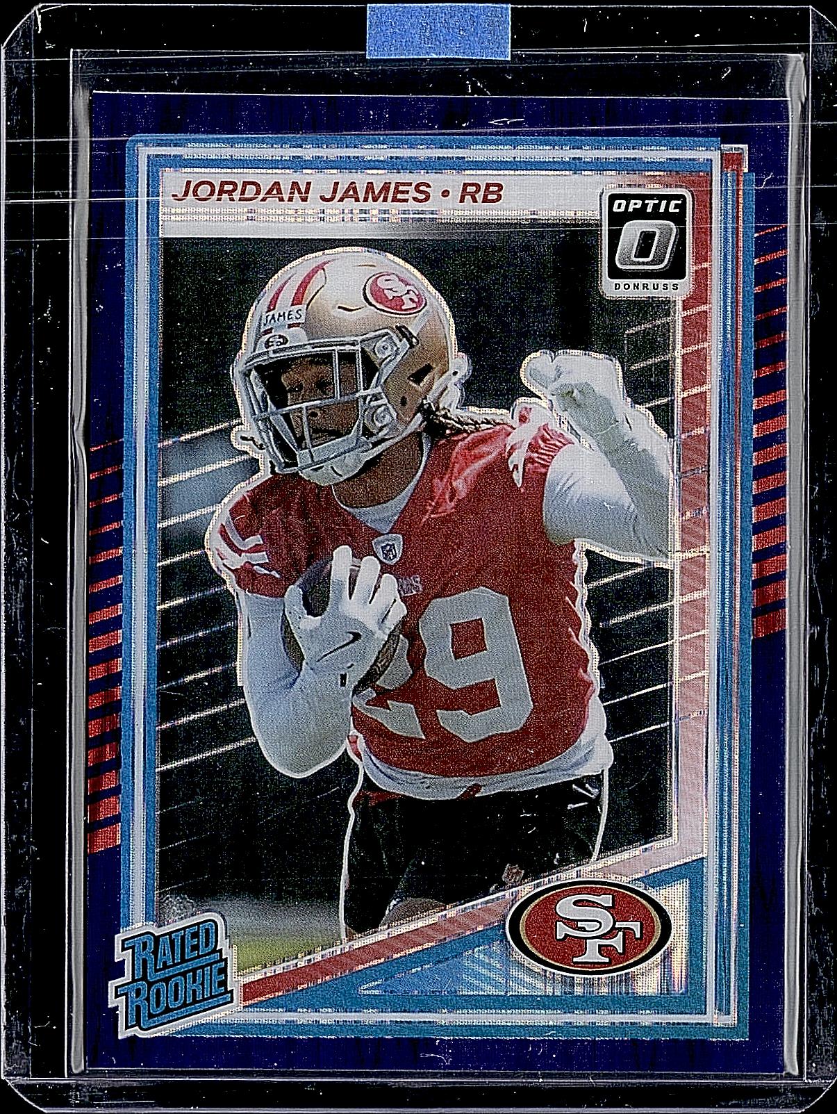 2025 Donruss Optic #278 Jordan James Holo