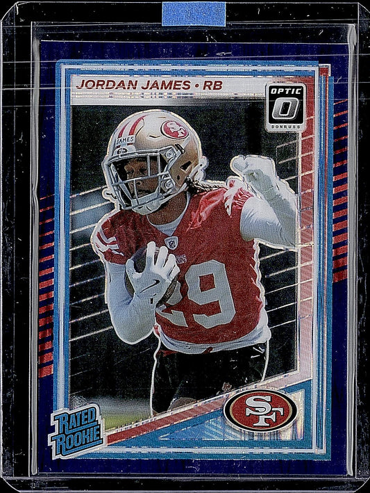 2025 Donruss Optic #278 Jordan James Holo