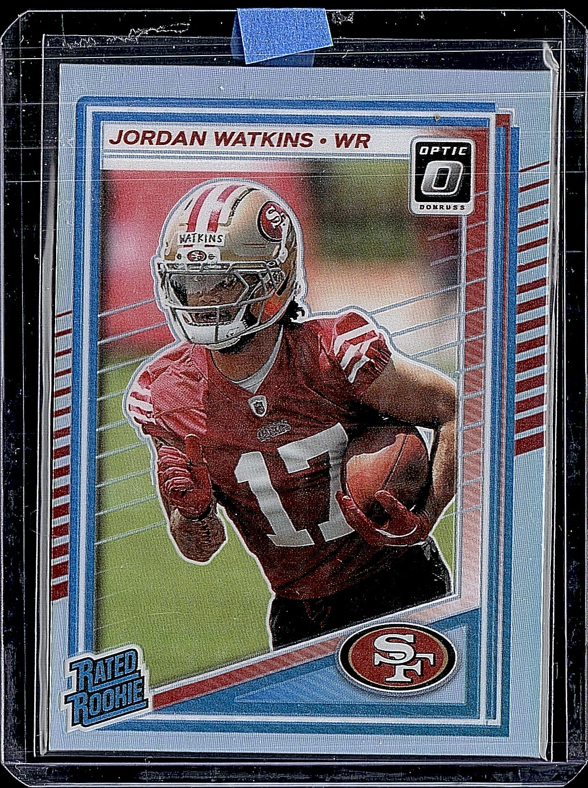 2025 Donruss Optic #289 Jordan Watkins