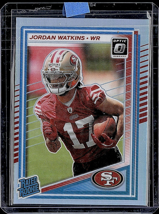 2025 Donruss Optic #289 Jordan Watkins