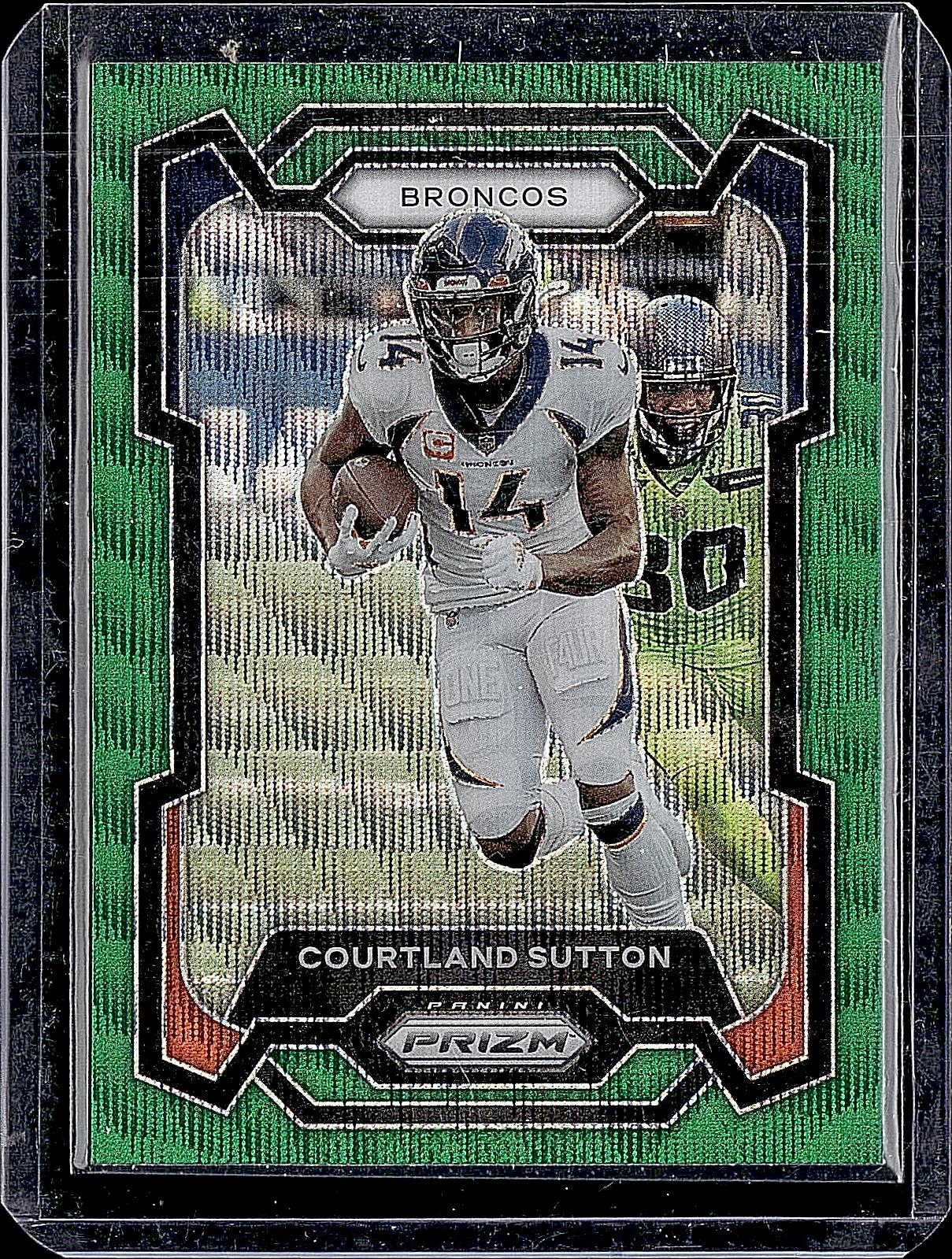 2023 Panini Prizm #85 Courtland Sutton Green
