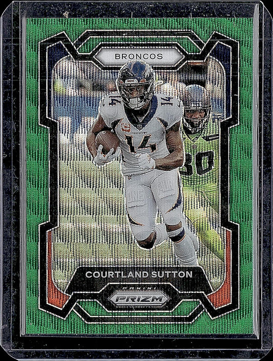 2023 Panini Prizm #85 Courtland Sutton Green